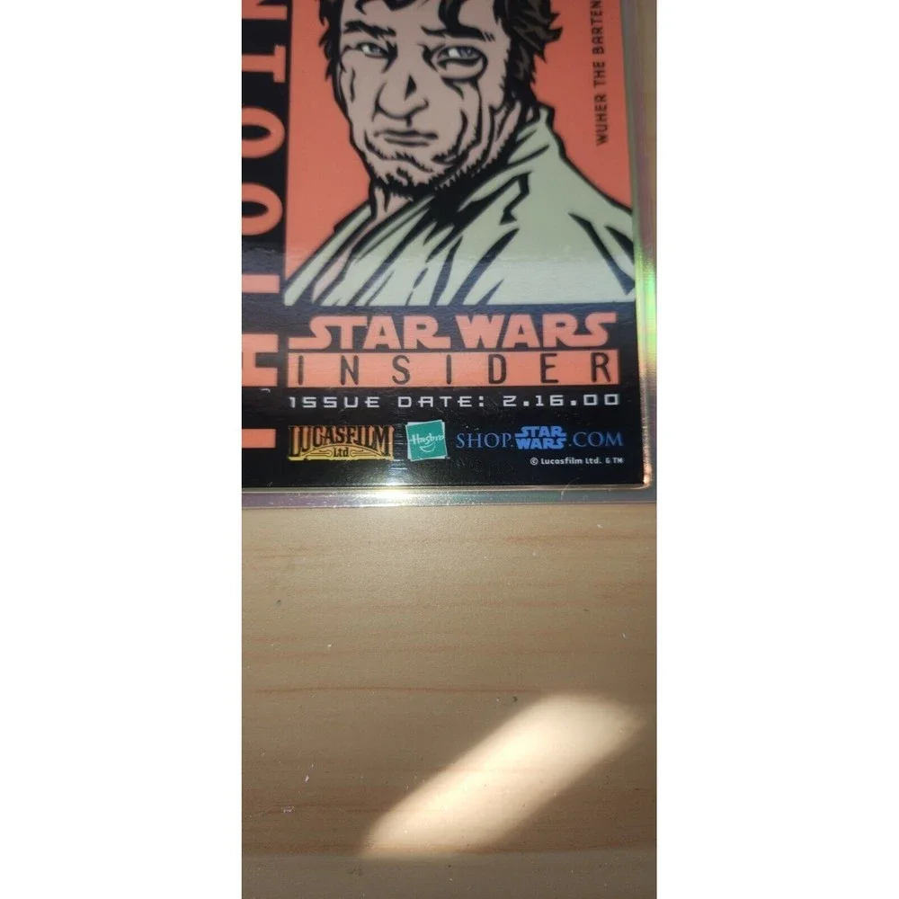 STAR WARS CELEBRATION 1 Badge PROMO Insider Magazine Wuher Cantina Bartender Vtg